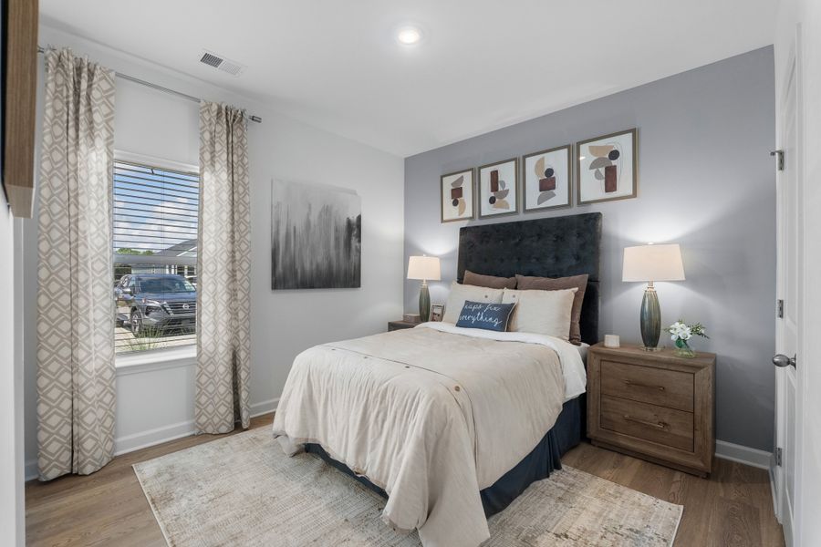 Furnished interior in a model home at Crown Pointe in Georgetown (Image 13).
