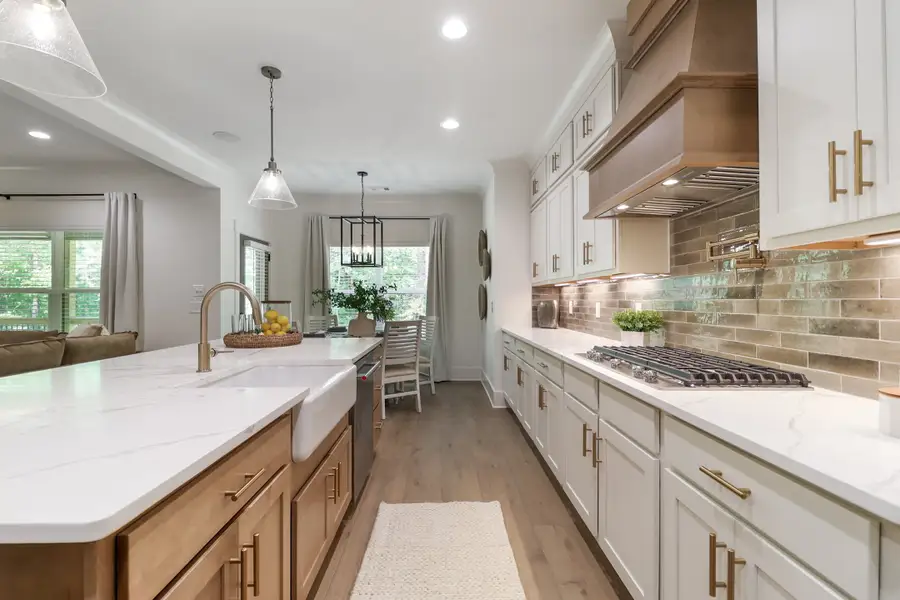 Furnished interior in a model home at St. Regis in Oxford (Image 4).