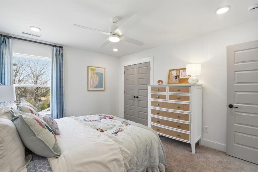 Furnished interior in a model home at Waterford Commons in Rock Hill (Image 61).