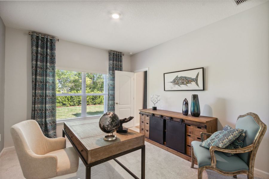 Furnished interior in a model home at Weston Woods in Jacksonville (Image 21). Furnished interior in a model home at Weston Woods in Jacksonville (Image 21).
