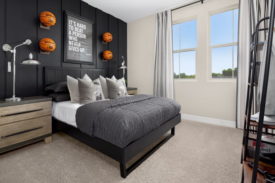 Furnished interior in a model home at Bethany Grove in Glendale (Image 9).