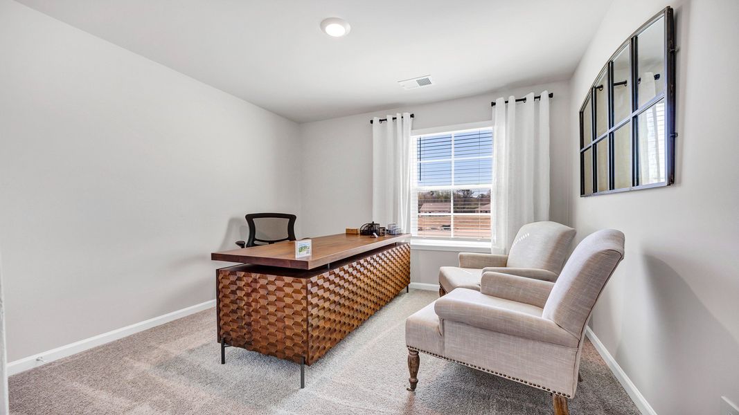 Furnished interior in a model home at The Park at Wilkinson in Orangeburg (Image 20).