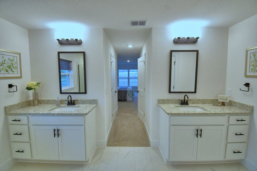 Furnished interior in a model home at The Reserve in Lakeland (Image 8).