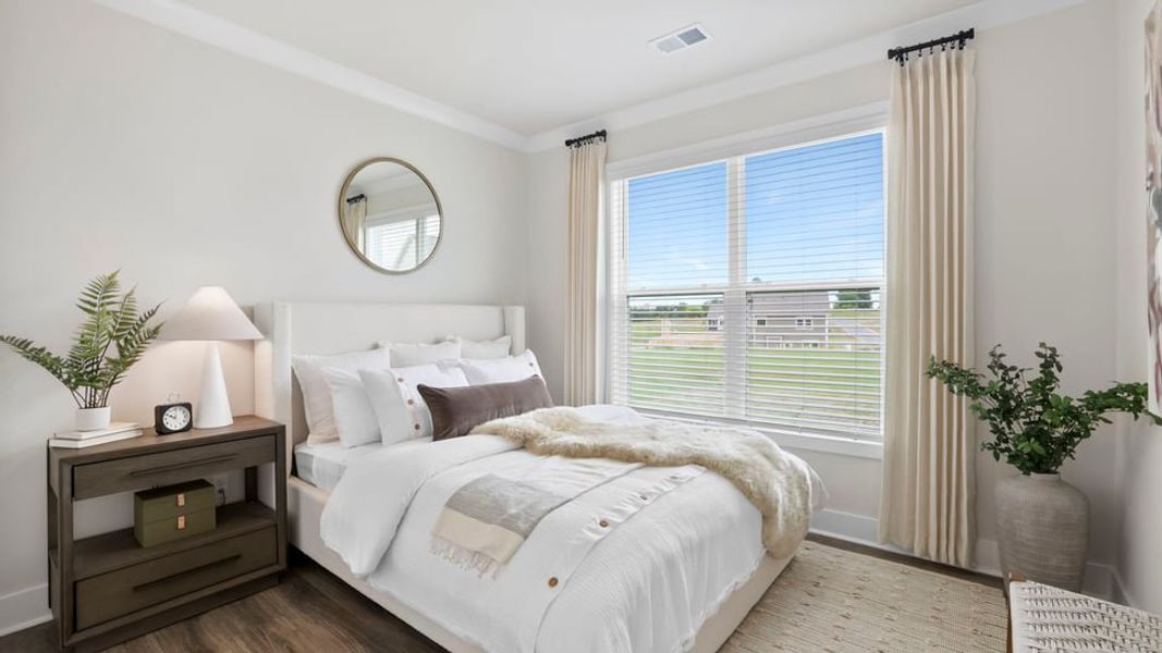 Furnished interior in a model home at Sycamore Cove in Woodruff (Image 57).