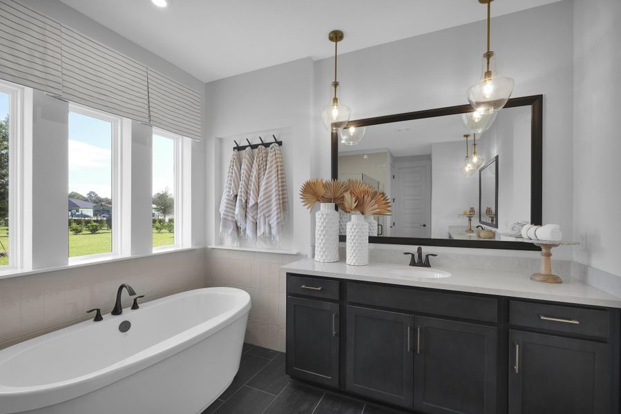 Furnished interior in a model home at TrailMark 70's and 80's in St. Augustine (Image 26). Furnished interior in a model home at TrailMark 70's and 80's in St. Augustine (Image 26).