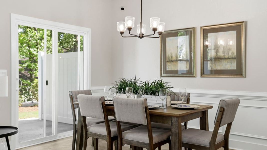Furnished interior in a model home at Hidden Hills in Spartanburg (Image 12). Furnished interior in a model home at Hidden Hills in Spartanburg (Image 12).