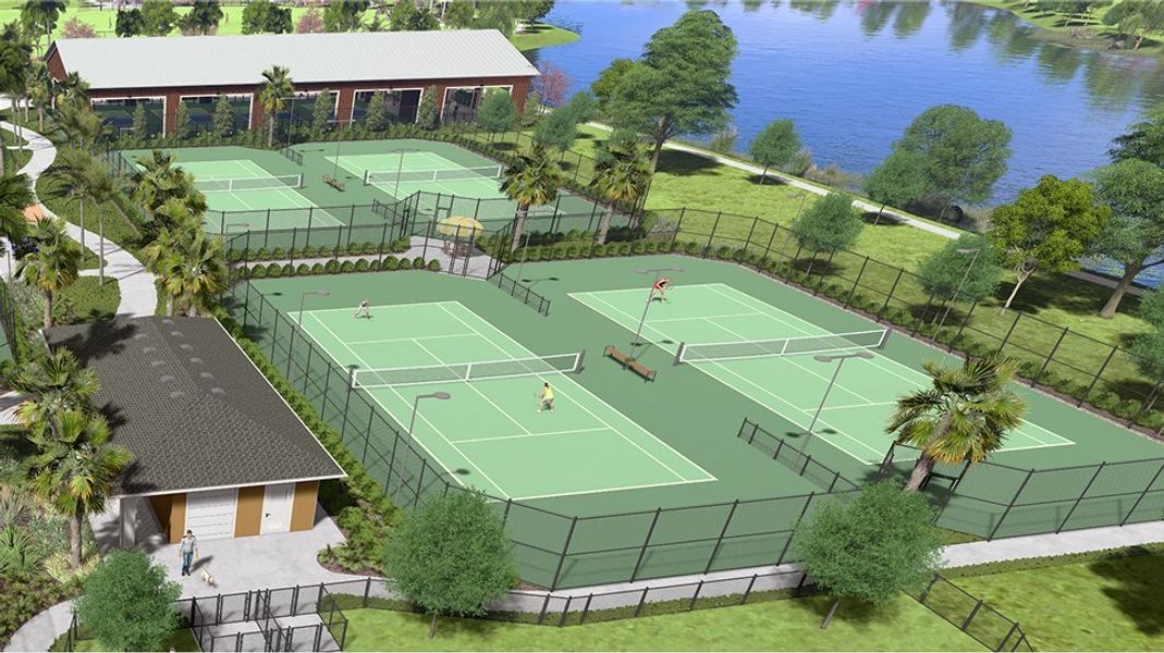 Tuckers Cove Amenity Dog Park Courts 1