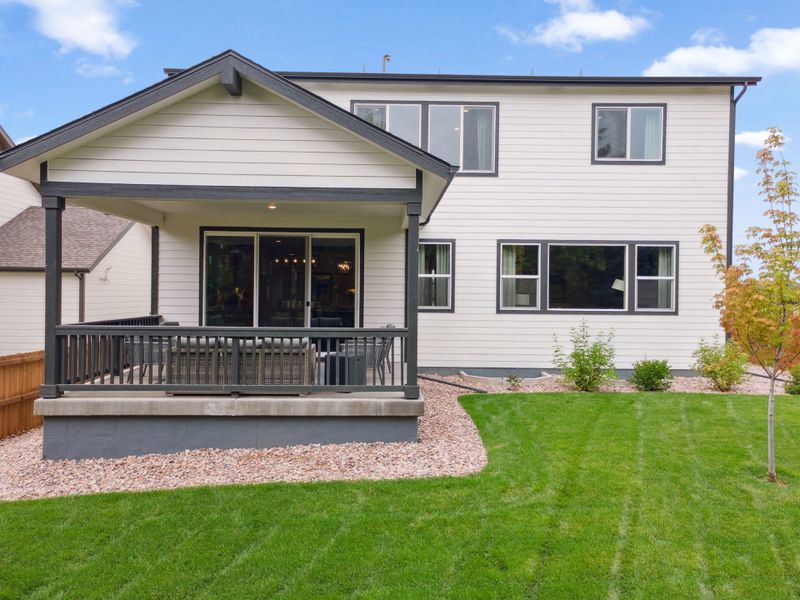 Exterior details of a home in Highlands Preserve, Mead (Image 8).