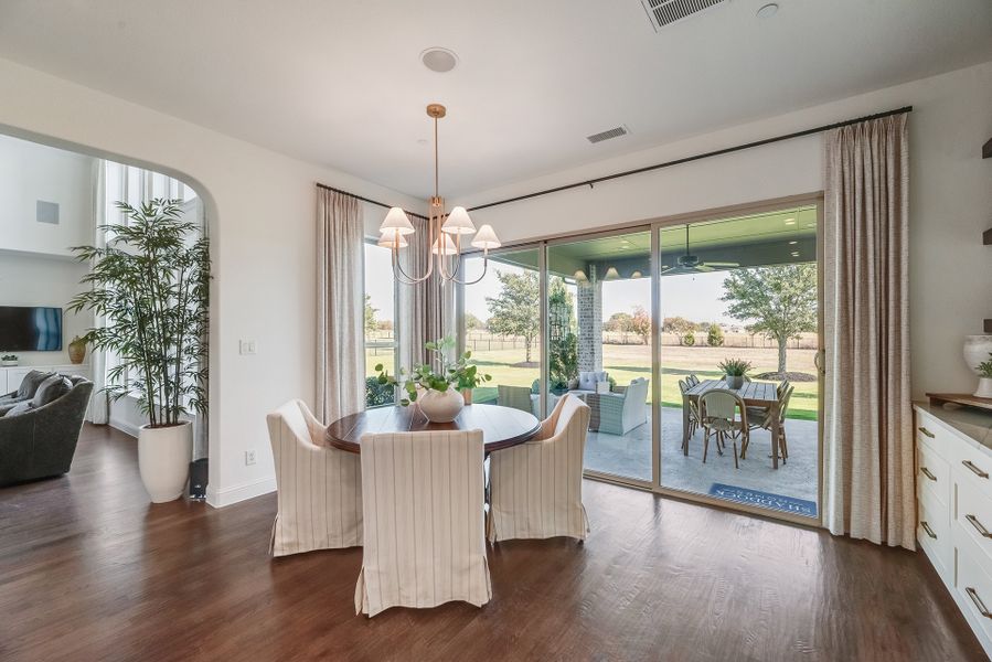 Furnished interior in a model home at King's Crossing - Phase 5 & 6 in Parker (Image 12). Furnished interior in a model home at King's Crossing - Phase 5 & 6 in Parker (Image 12).