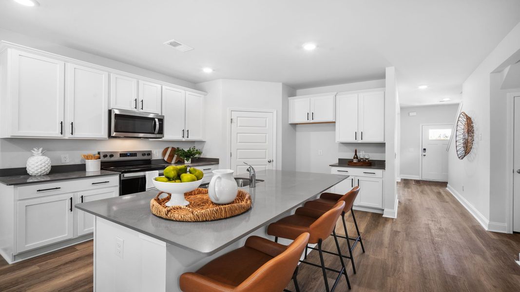 Furnished interior in a model home at Laurel Grove in Guyton (Image 8).