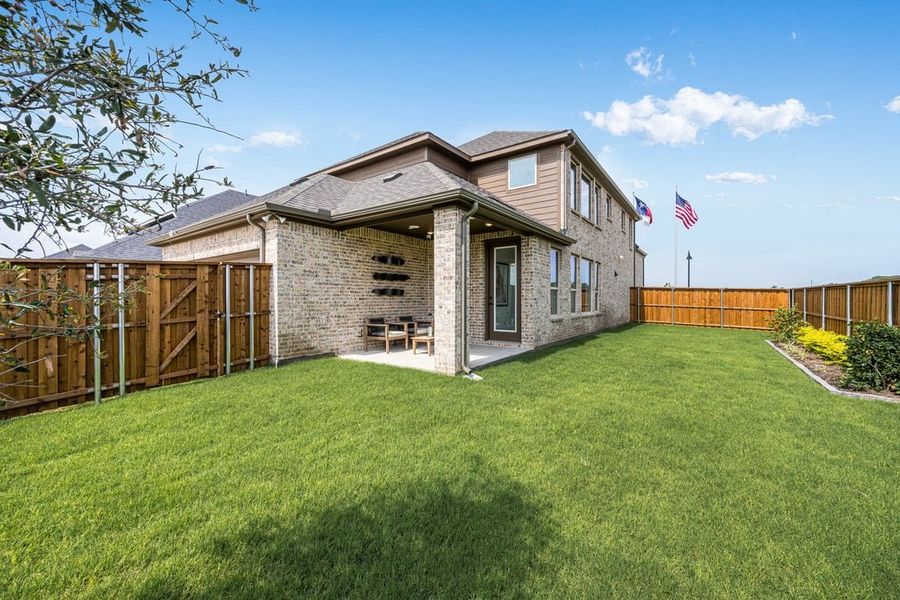 Front exterior of a home in the The Ranch at Uptown Celina 40s community, located in Celina, TX (Image 10).