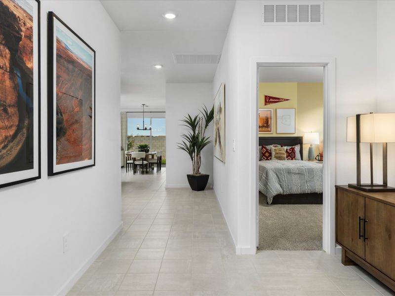 Furnished interior in a model home at Paloma Creek - Estate Series in Surprise (Image 20). Furnished interior in a model home at Paloma Creek - Estate Series in Surprise (Image 20).