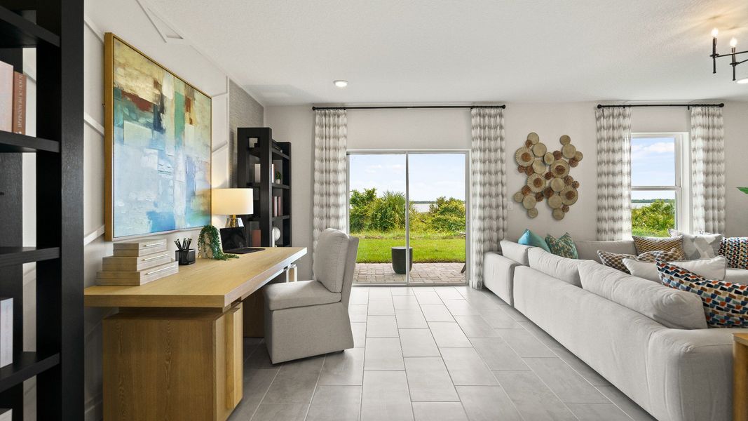 Lakeside Views in Willowbrook North from the Castaway Model by DRB Homes in Winter Haven FL