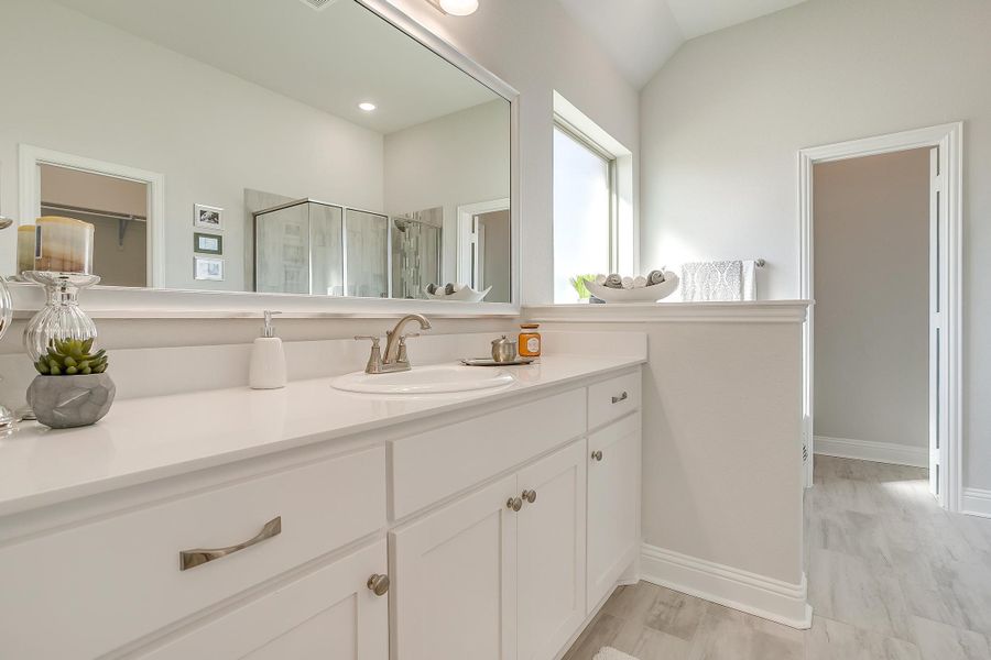 Furnished interior in a model home at Mallard Point in Greenville (Image 32).