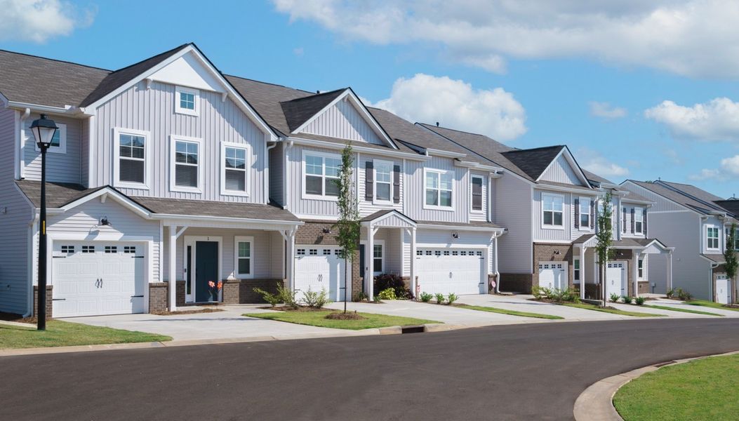 Front exterior of a home in the Holly Ridge community, located in Greenville, SC (Image 12).