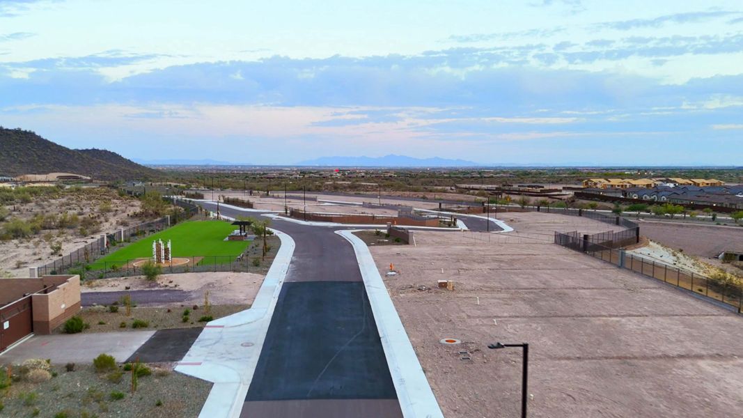 Site preparation and early development at The Buttes at Mystic in Peoria, AZ (Image 17). Site preparation and early development at The Buttes at Mystic in Peoria, AZ (Image 17).
