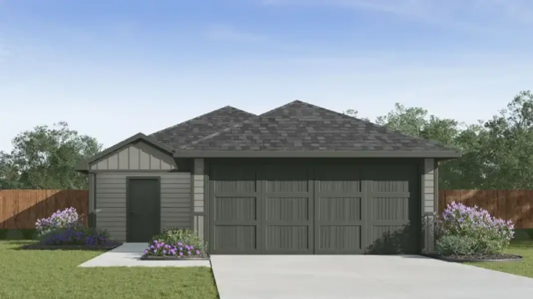 Front exterior of a home in the Flagstop Crossing community, located in Odem, TX (Image 14).