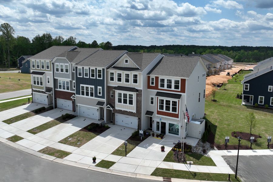 Townhome Streetscape Townhome Streetscape