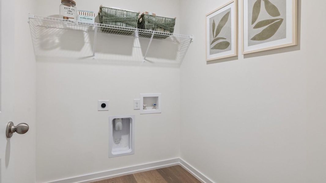 Furnished interior in a model home at Highland View in Seymour (Image 19).