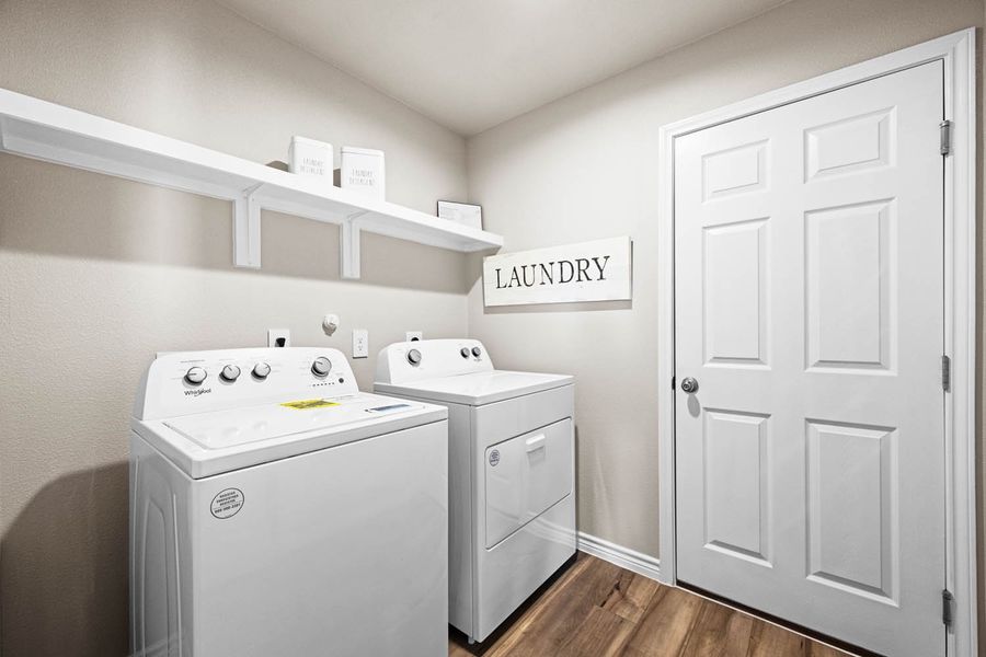 Furnished interior in a model home at Saratoga Crossing in Corpus Christi (Image 21). Furnished interior in a model home at Saratoga Crossing in Corpus Christi (Image 21).