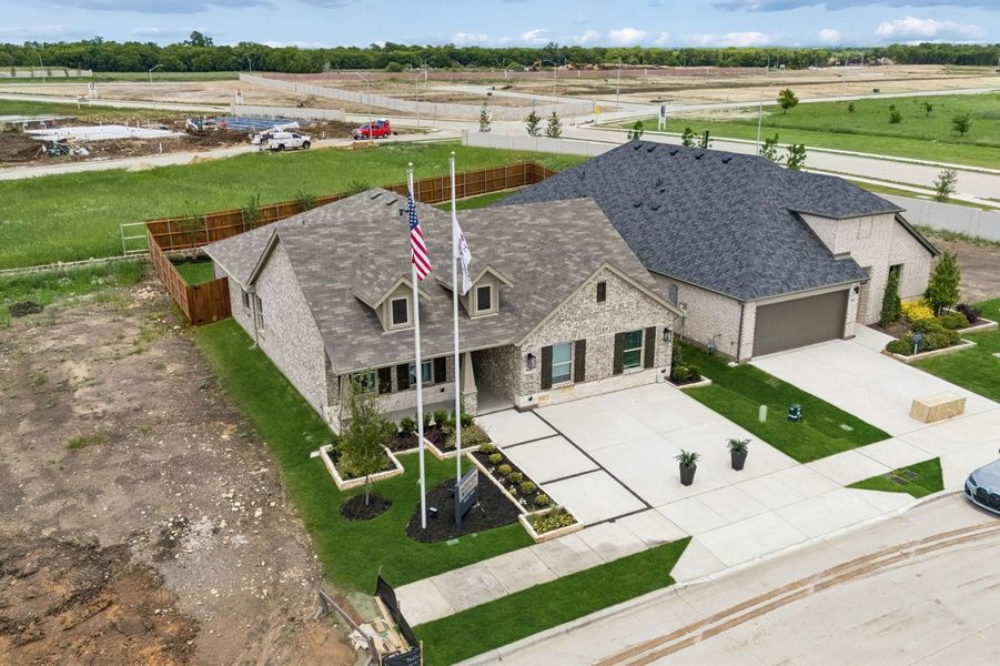 Front exterior of a home in the Terra Vella community, located in Haslet, TX (Image 3). Front exterior of a home in the Terra Vella community, located in Haslet, TX (Image 3).