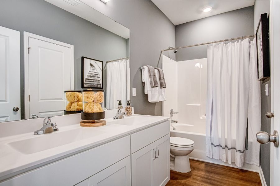 Furnished interior in a model home at 78 North in Sanford (Image 22). Furnished interior in a model home at 78 North in Sanford (Image 22).