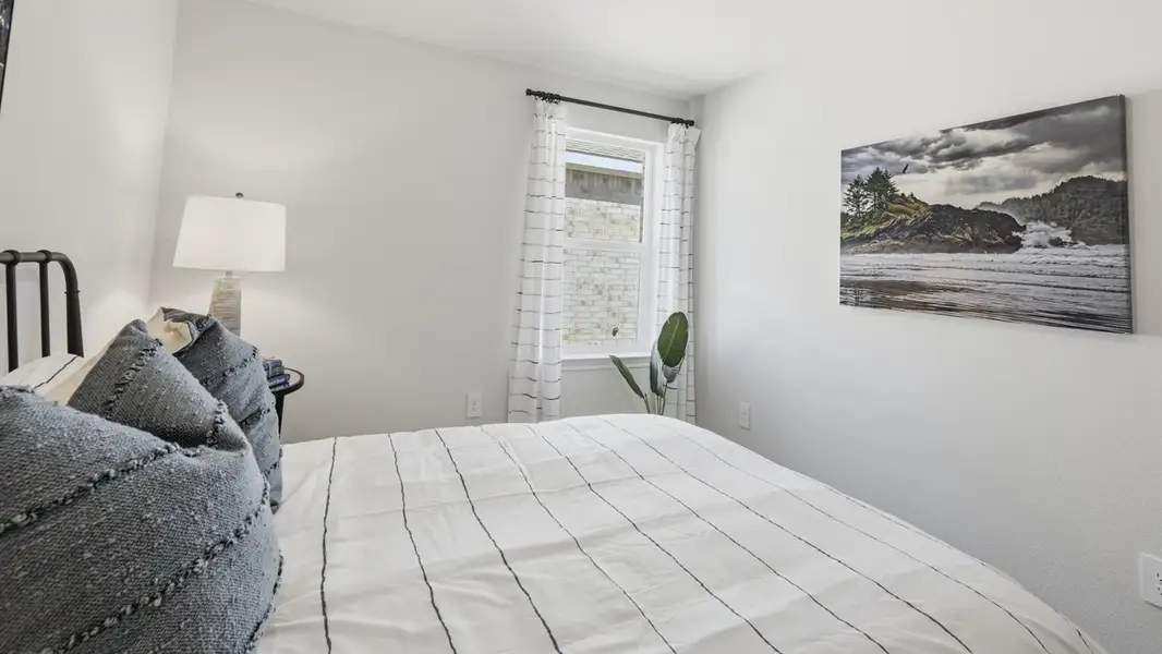 Furnished interior in a model home at Sanger Circle in Sanger (Image 46).