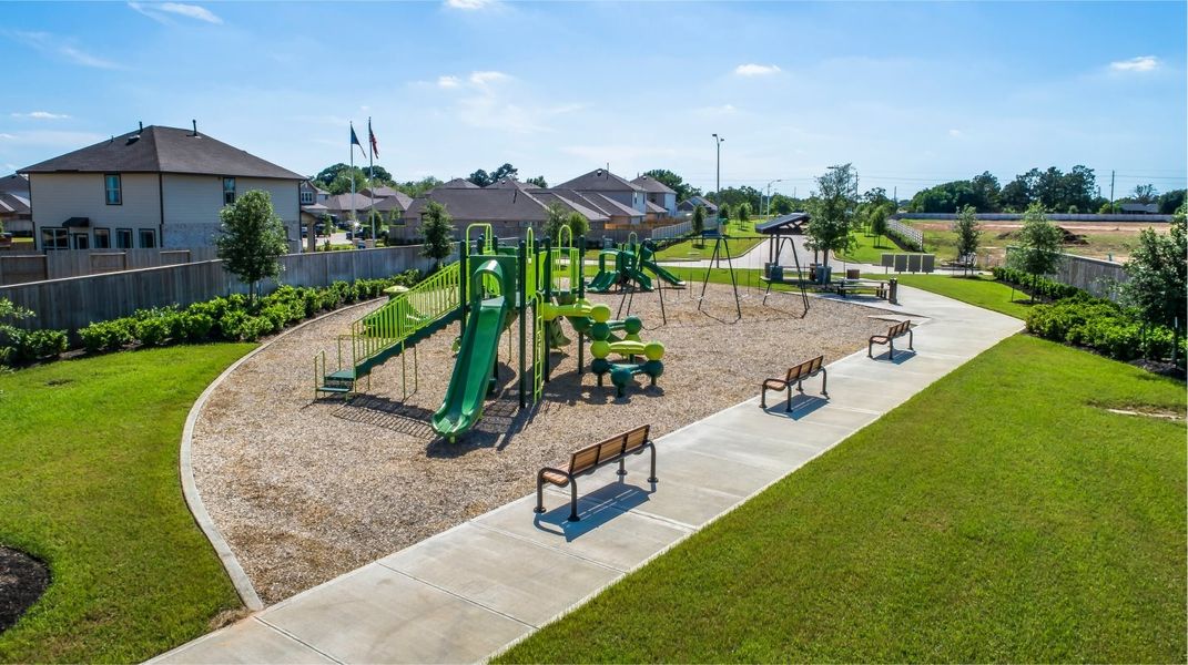Image 4 of the Becker Meadows: Gulf Coast Collection community in Hockley, TX.