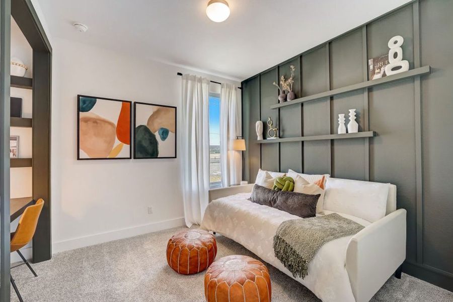 Furnished interior in a model home at Center 45 in Round Rock (Image 33). Furnished interior in a model home at Center 45 in Round Rock (Image 33).