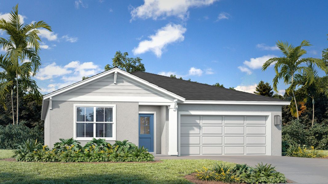 Granary Park Floor Plan New Homes in Clay County located in Jacksonville Florida in Master Planned Community by DRB Homes