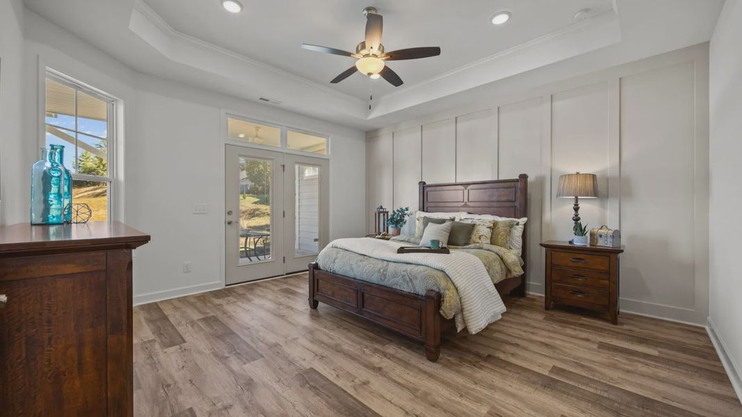 Furnished interior in a model home at Salem Brooke in Clemmons (Image 6). Furnished interior in a model home at Salem Brooke in Clemmons (Image 6).