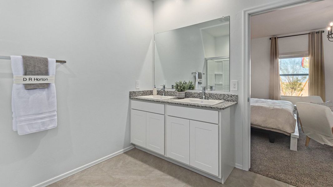 Furnished interior in a model home at Sycamore Vista in Vail (Image 30).