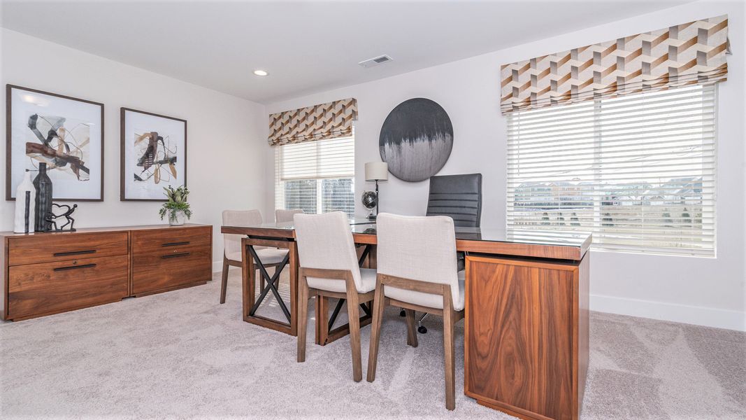 Furnished interior in a model home at Bristol Ridge Townhomes in Ann Arbor (Image 21). Furnished interior in a model home at Bristol Ridge Townhomes in Ann Arbor (Image 21).