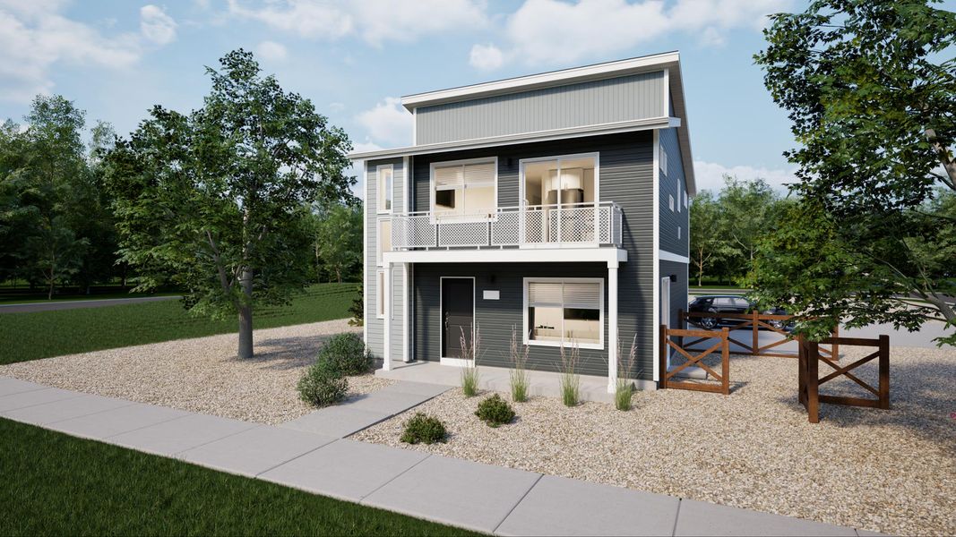 Front exterior of a home in the Banning Lewis Ranch - New Homes Colorado Springs community, located in Colorado Springs, CO (Image 5).