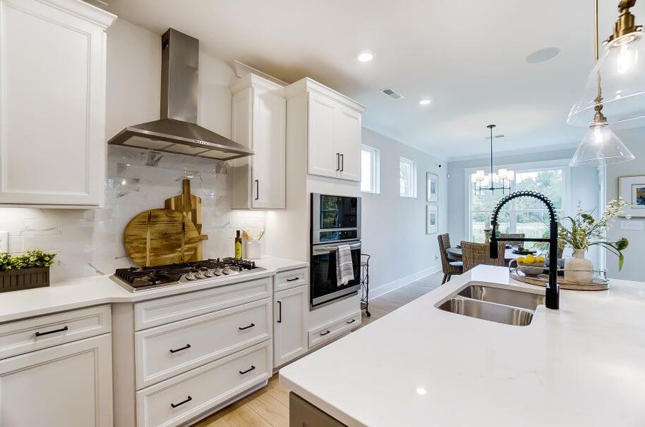 Furnished interior in a model home at Lauren Park in Lexington (Image 3).