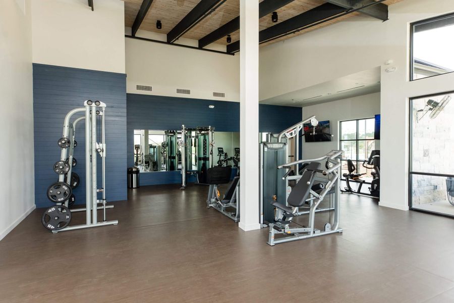 Emberly 55 Amenities - The Haven - Gym