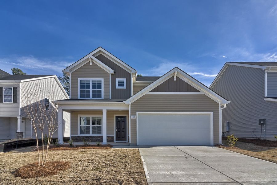 Front exterior of a home in the Ashton Lakes community, located in Lexington, SC (Image 19).
