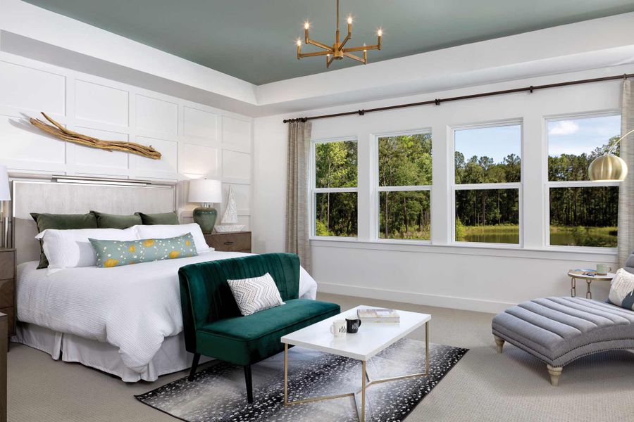 Furnished interior in a model home at Discover Series - Signature in Mount Pleasant (Image 7). Furnished interior in a model home at Discover Series - Signature in Mount Pleasant (Image 7).