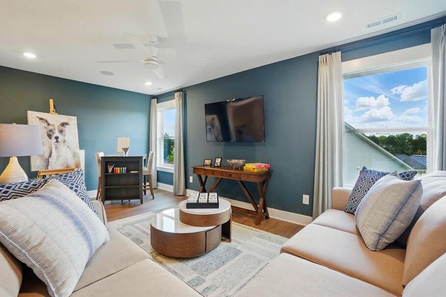 Furnished interior in a model home at Heritage - 55+ Community in Indian Trail (Image 34). Furnished interior in a model home at Heritage - 55+ Community in Indian Trail (Image 34).