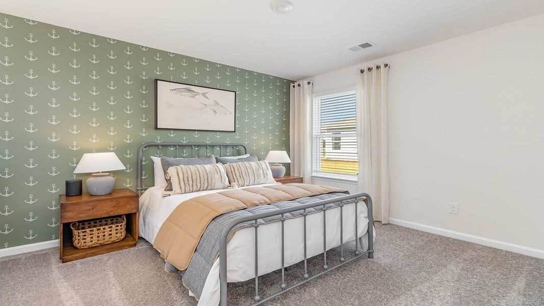 Furnished interior in a model home at Dove Crossing in Conway (Image 22).