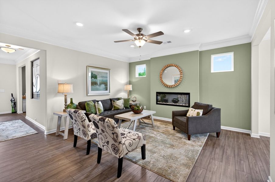 The Pierce - Family Room