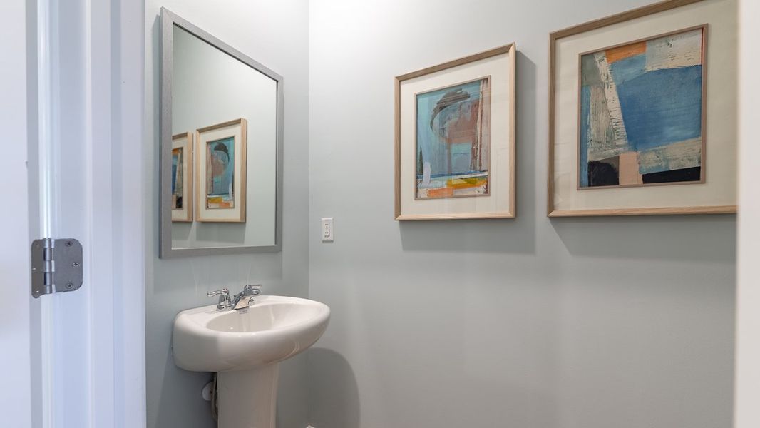 Furnished interior in a model home at Young's Crossing in Stone Mountain (Image 10).