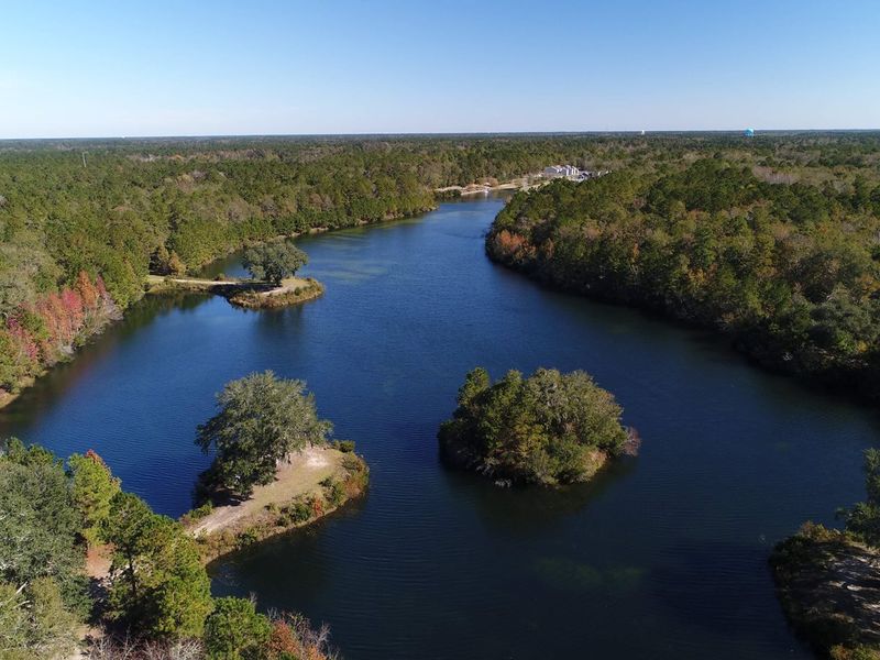 Enjoy light boating, kayaking and fishing on community lakes and ponds