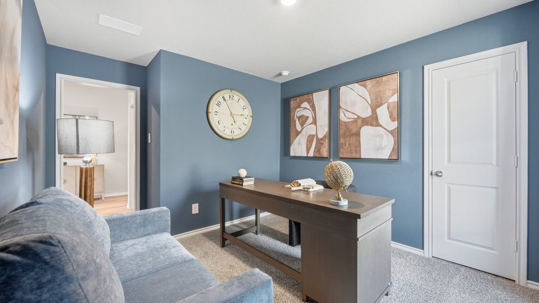 Furnished interior in a model home at Dry Creek in Bridgeport (Image 38). Furnished interior in a model home at Dry Creek in Bridgeport (Image 38).