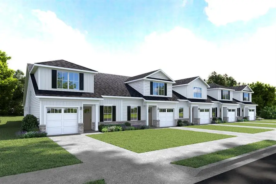 New townhomes with 2 main-level bedrooms plus garage! Join the List to learn more!