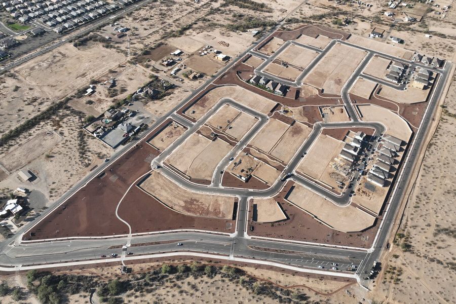 Site preparation and early development at Tierra Vistoso in Surprise, AZ (Image 11).