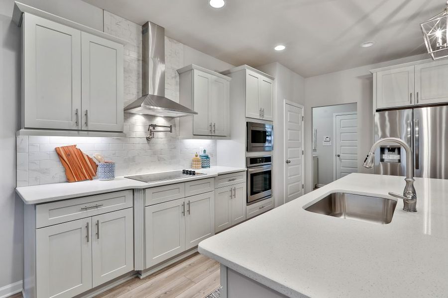 Furnished interior in a model home at Wimberly Estates in Newnan (Image 18). Furnished interior in a model home at Wimberly Estates in Newnan (Image 18).