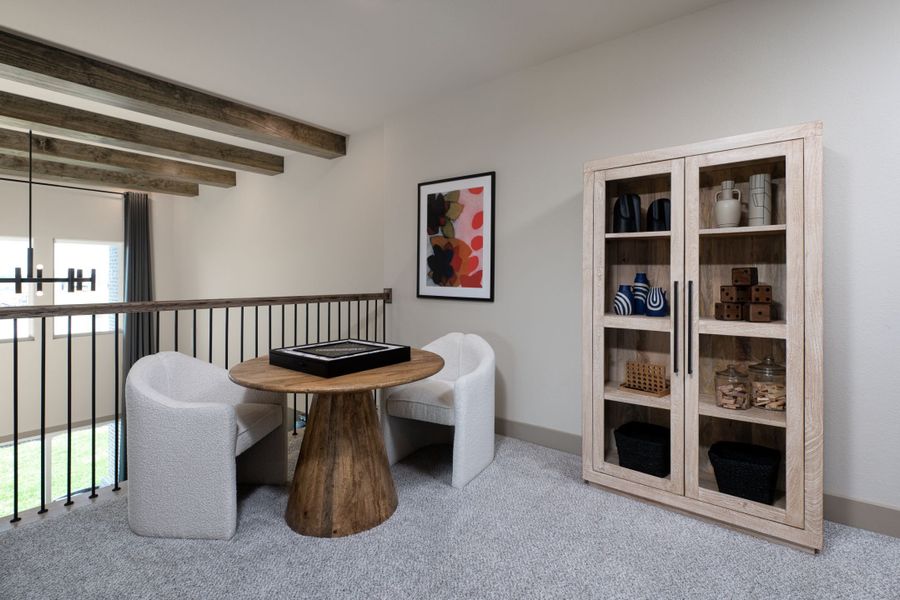 Furnished interior in a model home at StoneCreek Estates in Richmond (Image 8).