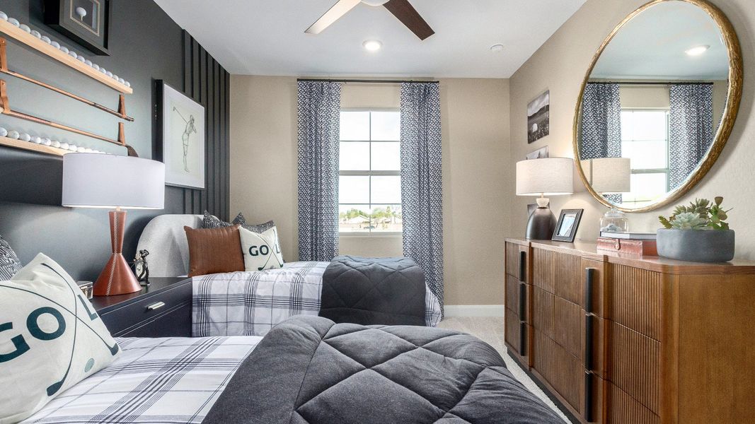 Furnished interior in a model home at Surprise City Center in Surprise (Image 23).