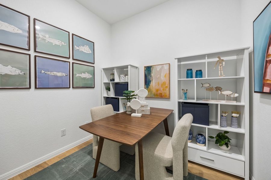 Office/Flex Space in the Diamond Model Home by Trophy Signature Homes